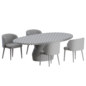 Lum Chair Yab Table by Collection Particuliere - Стол + стул - 3D модель - фото 6