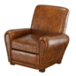 French Leather Club Chair - Кресла - 3D модель - фото 3