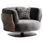 Saki Armchair By Minotti - Кресла - 3D модель - фото 5