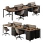 Employee Set - Office Furniture 945 - Офисная мебель - 3D модель