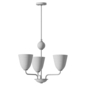 Lola Petite Chandelier Satin Brass - Подвесной - 3D модель - фото 3