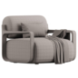 Arkena Armchair Modern Fabric Chair - Кресла - 3D модель - фото 4