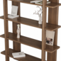 Otto Solid Wood Bookshelf - Стеллаж - 3D модель - фото 3