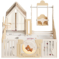 Манеж UNIX Kids DeLuxe House - Другие предметы для детской - 3D модель - фото 2