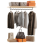 Rack with clothes 06 - Одежда и обувь - 3D модель