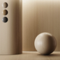 Natural Oak Wood Material - Дерево - 3D модель