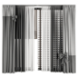 MI Silk and Cotton Curtain Set 146 - Шторы - 3D модель