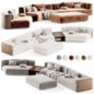 Minotti Softcase Modular Sectional Sofa - Диваны - 3D модель - фото 3