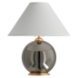 Vintage French Round Black Ceramic Table Lamp - Настольный - 3D модель - фото 3