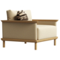 Capri Sofa 1 Seater - Диваны - 3D модель - фото 2