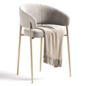 Linda Bar Stool - Стулья - 3D модель - фото 6
