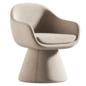 Zen Swivel Dining Chair - Стулья - 3D модель - фото 2