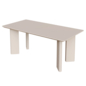 Modern long dining table - Столы - 3D модель - фото 2