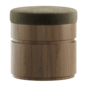 Pura Beige Wooden Ottoman - Другая мягкая мебель - 3D модель - фото 4