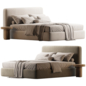 Baddi bed - Кровати - 3D модель