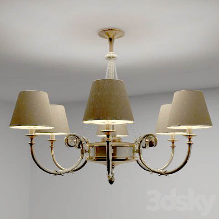 lyustra - Pendant light - 3D model