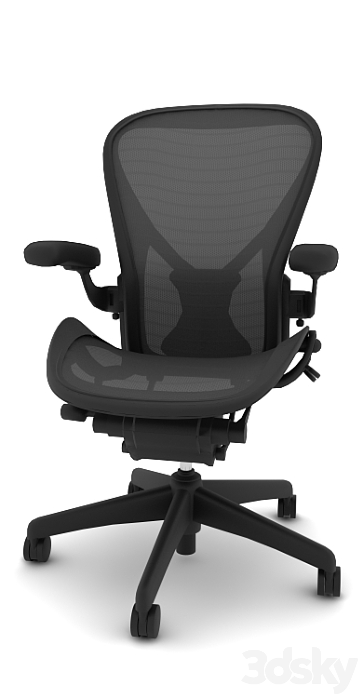 Office Chair, Aeron - Office furniture - 3D model