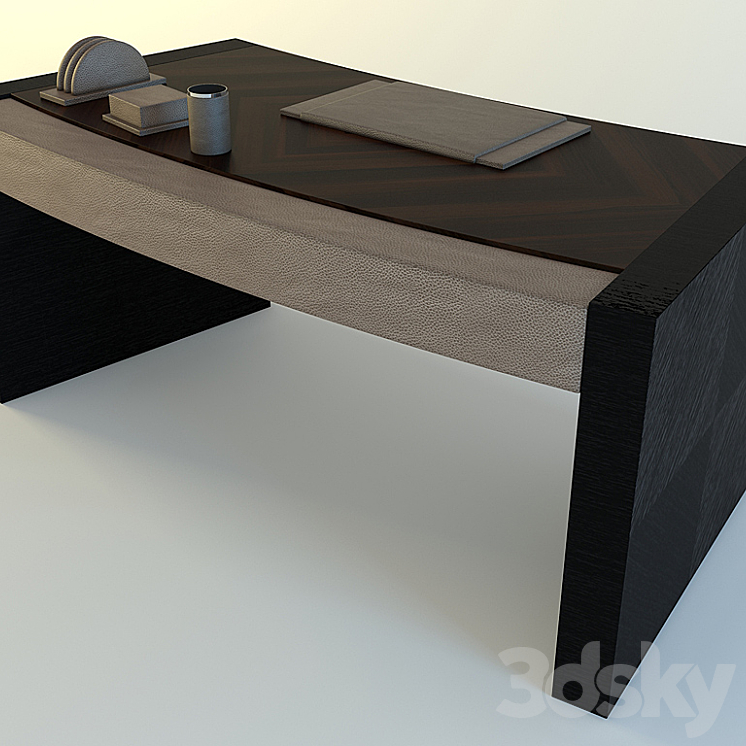 SMANIA Chic DeLuxe Office furniture 3D model
