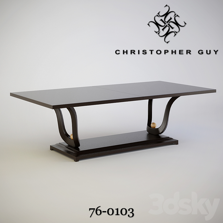 Christopher Guy Table 76-0103 3DS Max - thumbnail 1