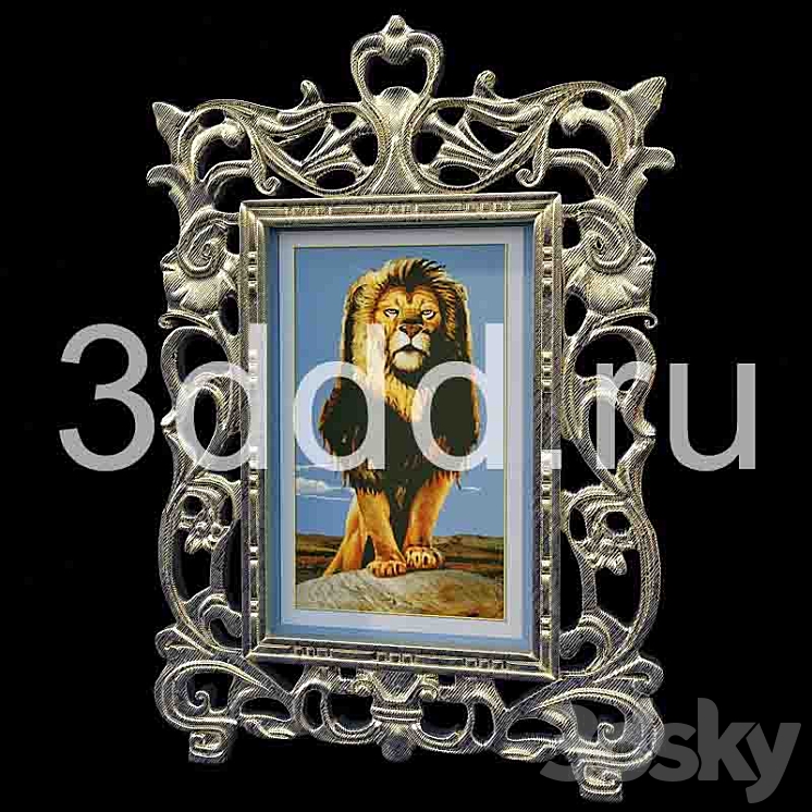 3DDD FRAMES（model:51830_Rectangle_Vray）