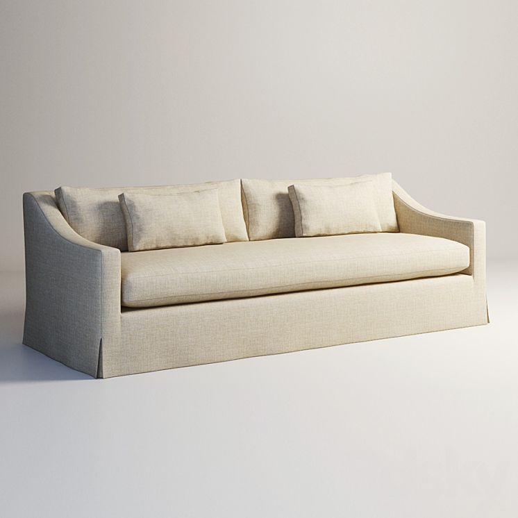 GRAMERCY HOME HORLEY SOFA 101.001LF01 Sofa 3D model