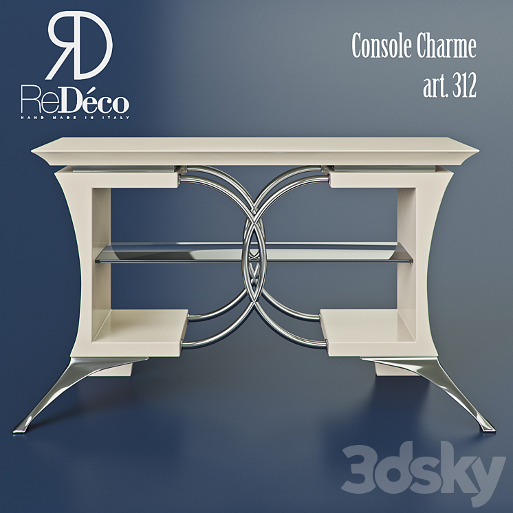Redeco – Console Charme 3DS Max - thumbnail 1