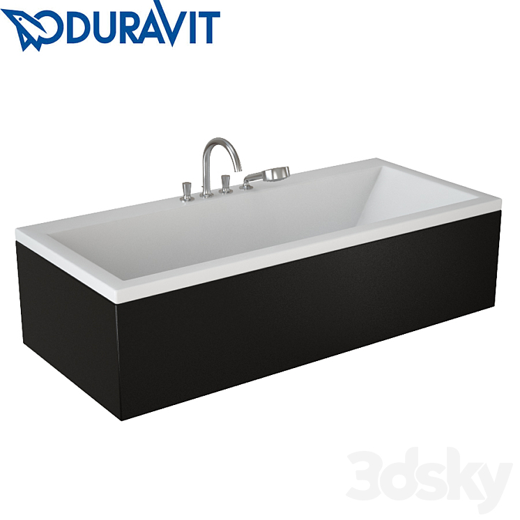 Bath Durovit_Vero Bathtub 3D model