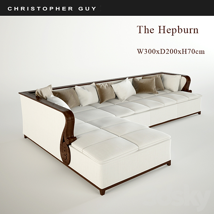 Christopher Guy The Hepburn 3DS Max - thumbnail 1