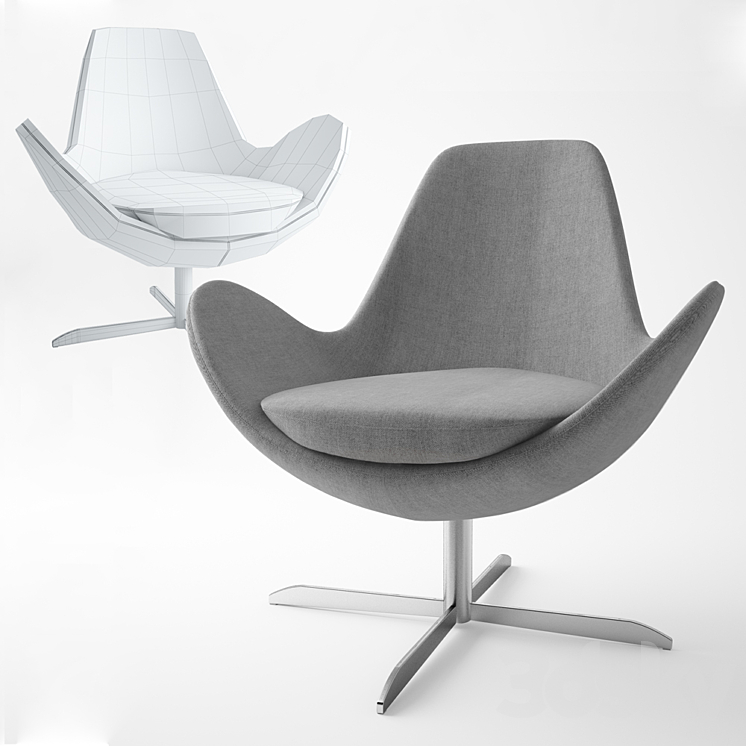 Calligaris Electa Arm chair 3D model