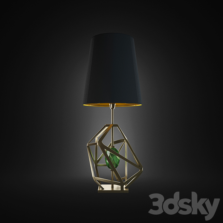 table lamp Koket GEM 3DS Max - thumbnail 2