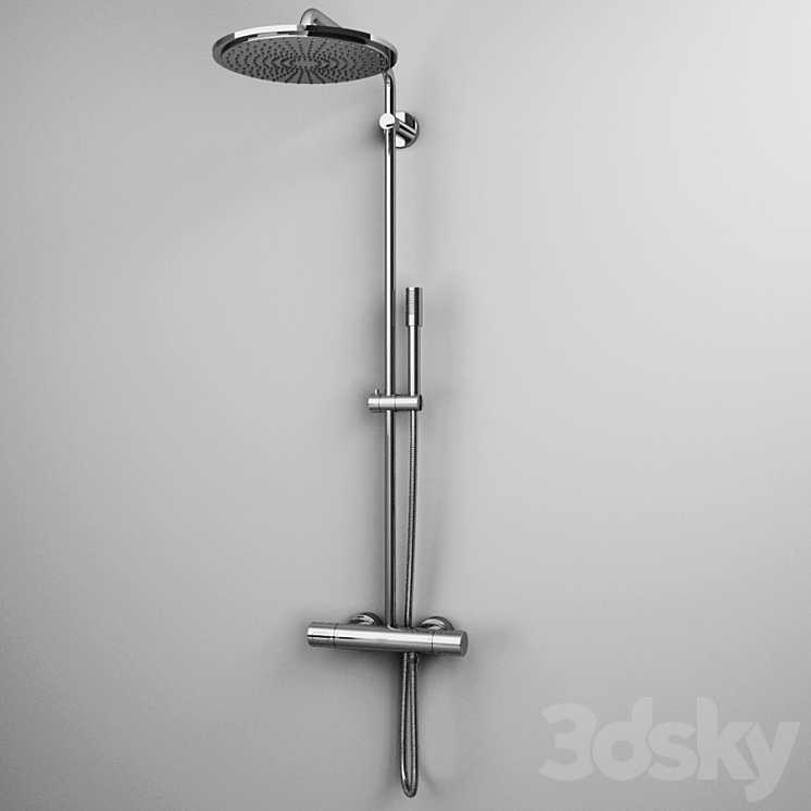 Grohe Rainshower System 310. 3DS Max - thumbnail 1