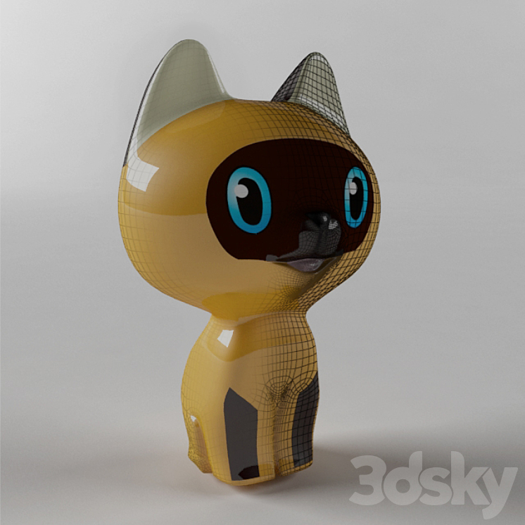 Toy Kitten Woof 3DS Max - thumbnail 2