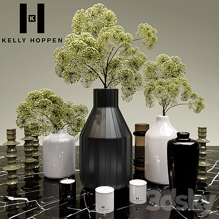 Plants and vases site kelly hoppen 3DS Max - thumbnail 1