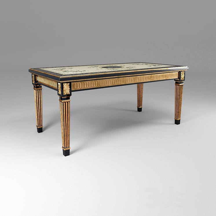 coffee table Kevin Cross 3DS Max - thumbnail 1