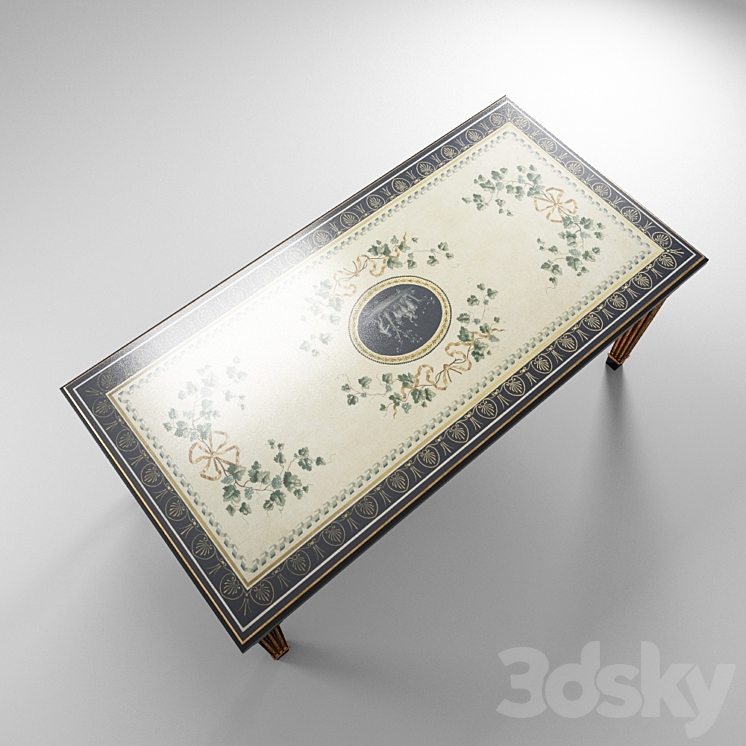 coffee table Kevin Cross 3DS Max - thumbnail 2