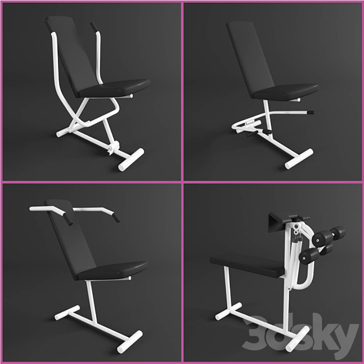 simulators Fitcurves 3D Model