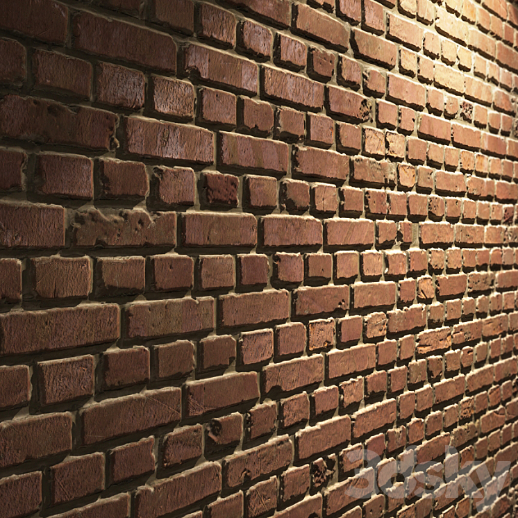 Brick wall 3DS Max - thumbnail 1