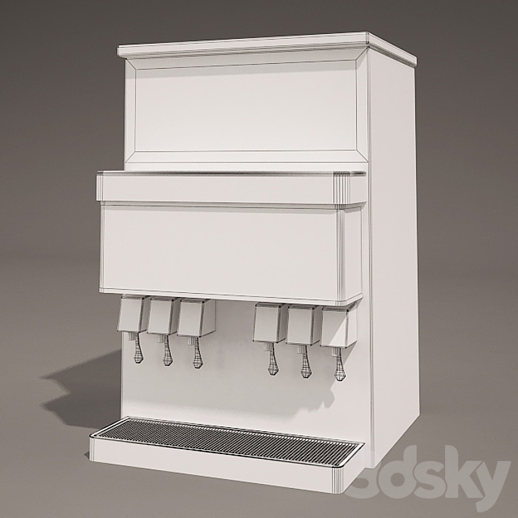 Tower drinks 3D Model