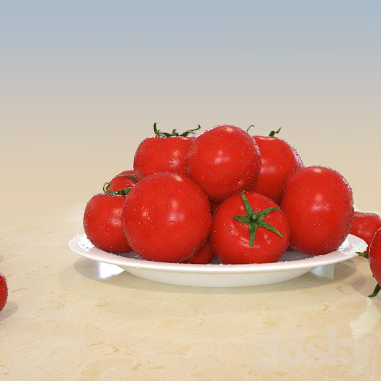 Tomatoes 3D Model