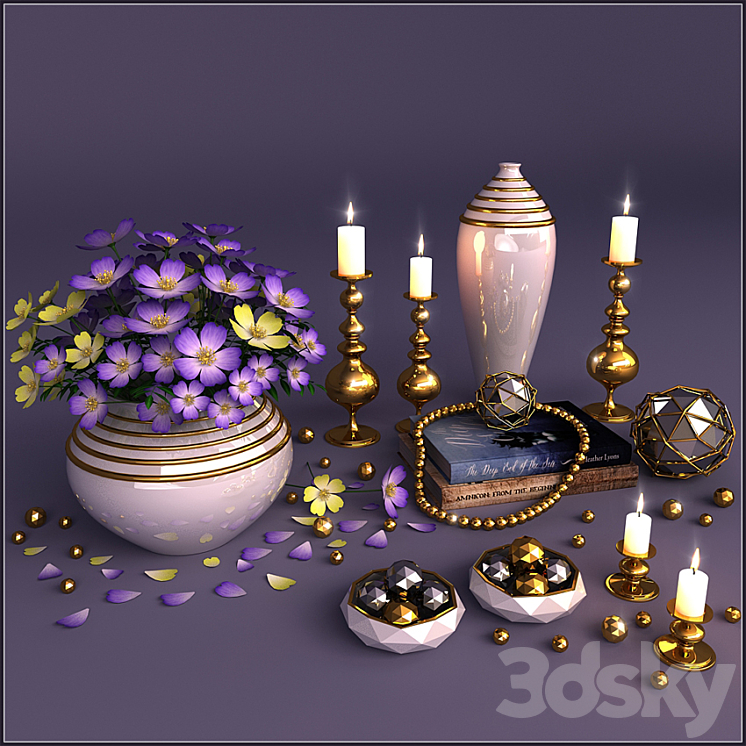 Decorative Objects No.1 3DS Max - thumbnail 1