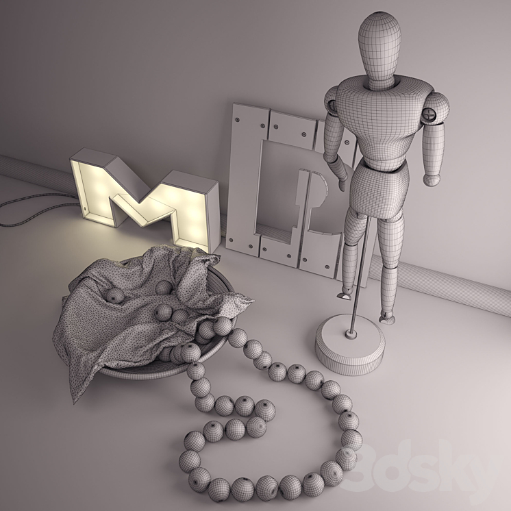 Decor M_P 3D Model