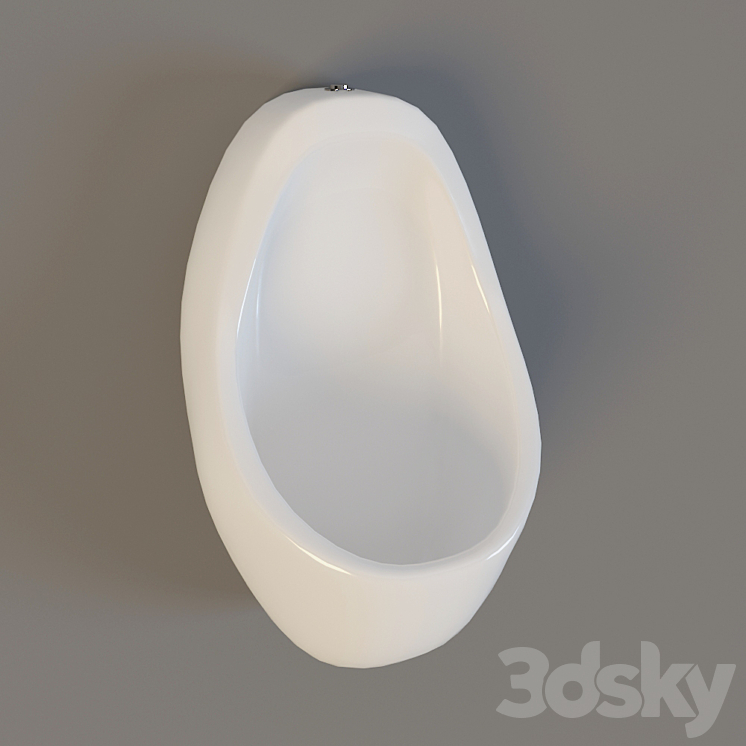 Male toilet urinal 3DS Max - thumbnail 1