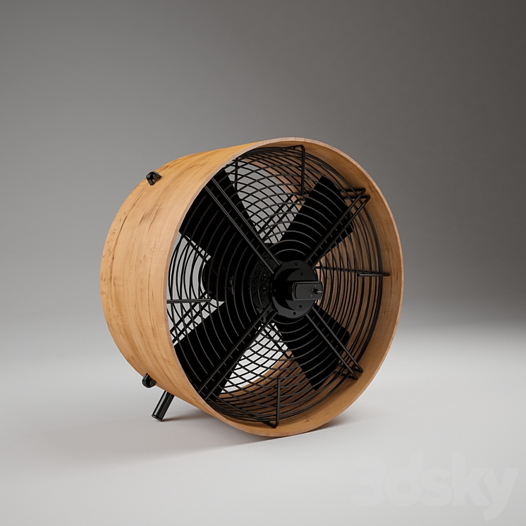 Stadler Form Floor Fan 3D Model