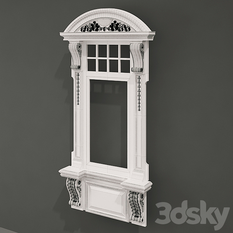 Window assembly type 2 3D Model