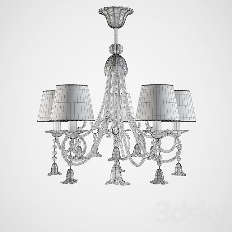 Chandelier Sylcom 3D Model