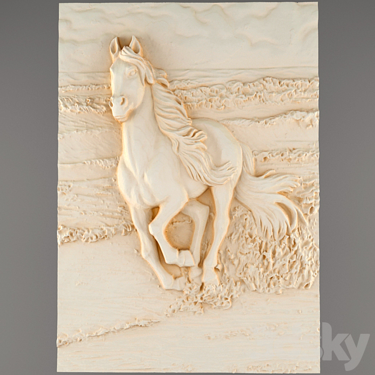 Horse（model:121463_Rectangle_Vray）