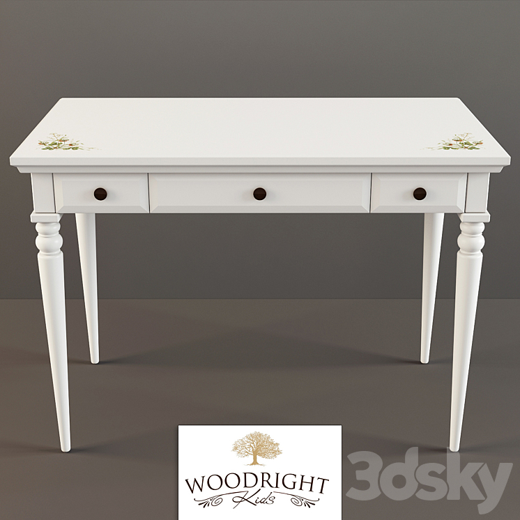 Woodright kids. Oliver. Worktable 3DS Max - thumbnail 1