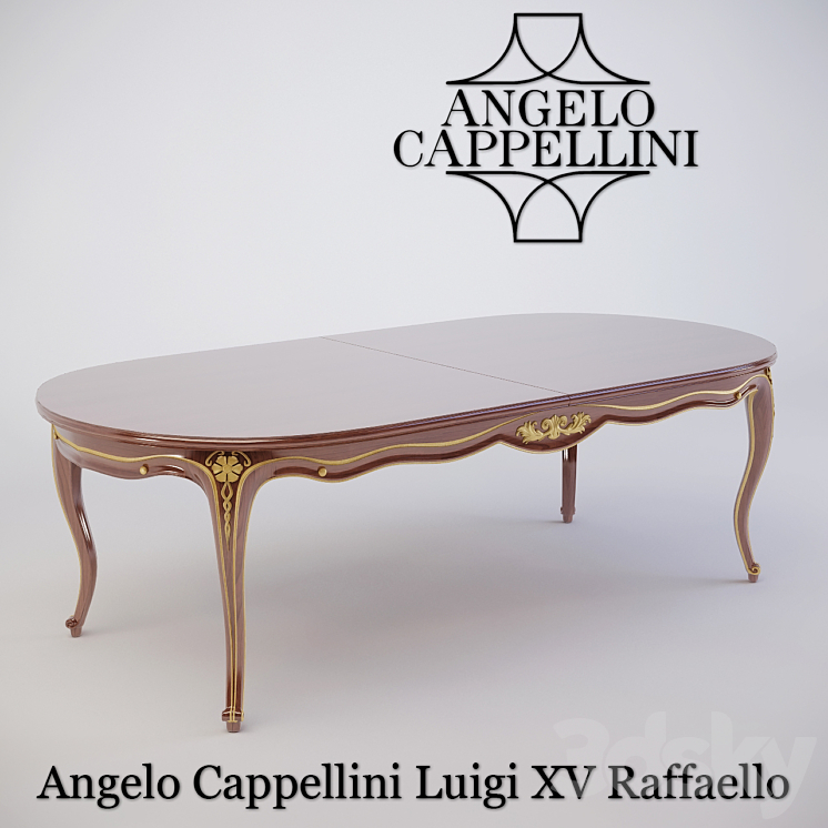 Angelo Cappellini Raffaello Table 3DS Max - thumbnail 1