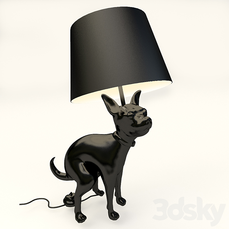 Lamp Good puppy 3DS Max - thumbnail 1
