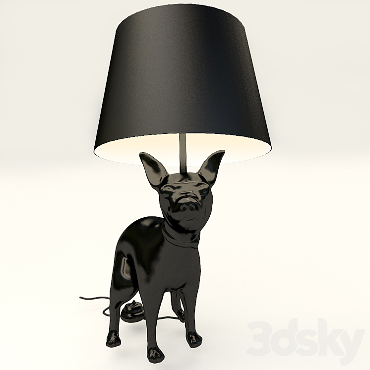 Lamp Good puppy 3DS Max - thumbnail 2